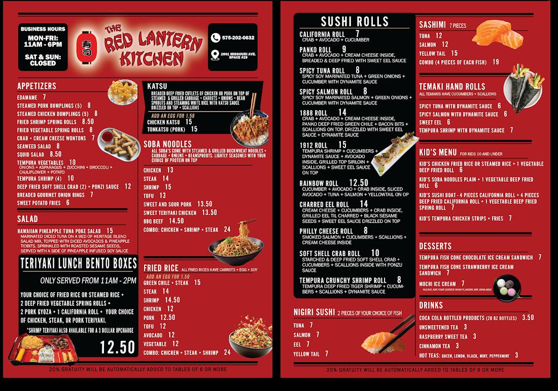 THE RED LANTERN KITCHEN